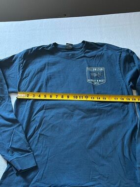 Long Sleeve Crewneck Shirt - Deep Blue